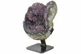 Tall, Amethyst Cluster With Stalactite Formation - Uruguay #121367-1